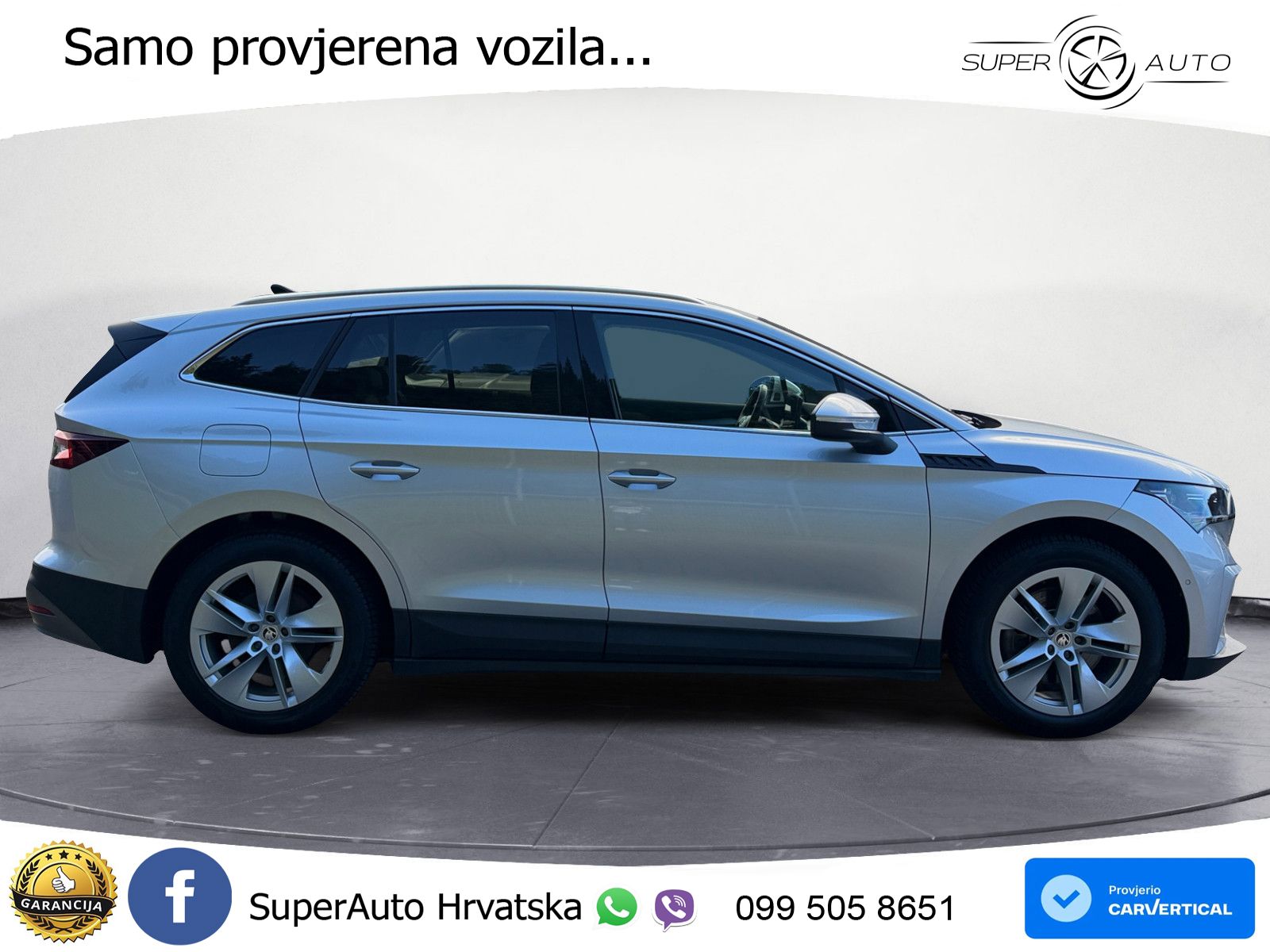 Škoda Enyaq iV 80 82 kWh (204 KS) LED+GR SJED+ACC