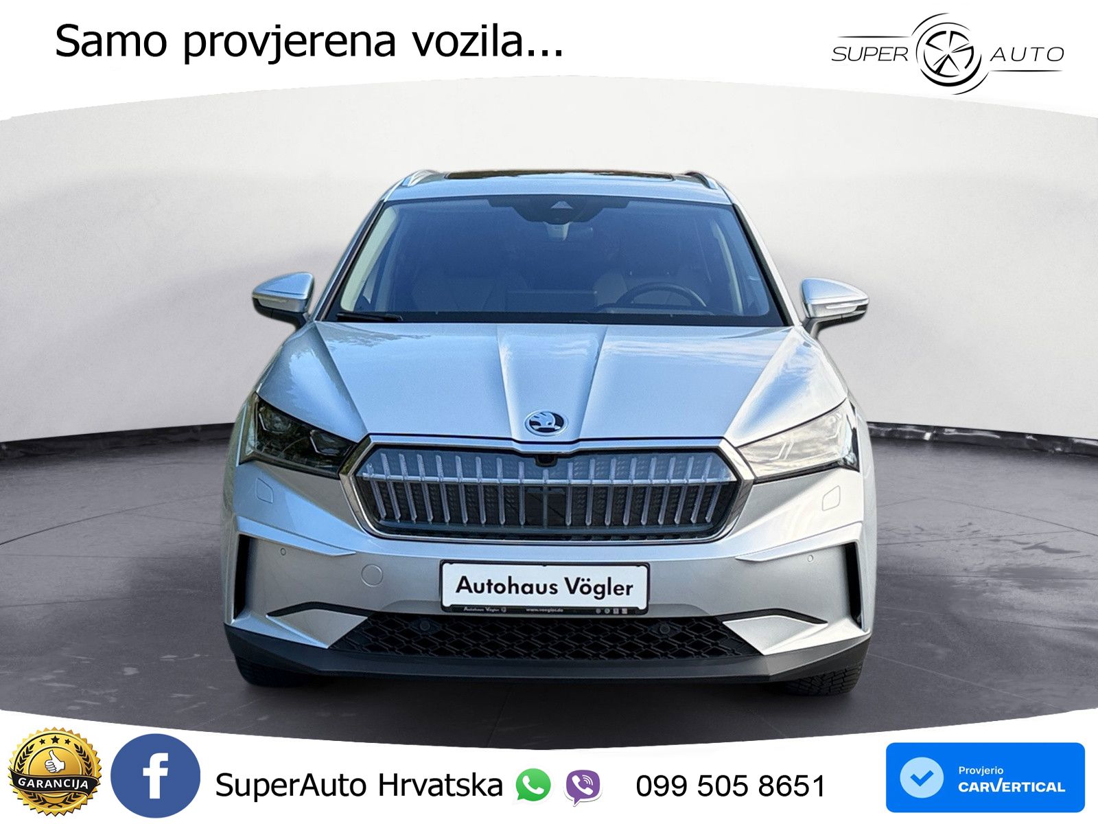Škoda Enyaq iV 80 82 kWh (204 KS) LED+GR SJED+ACC