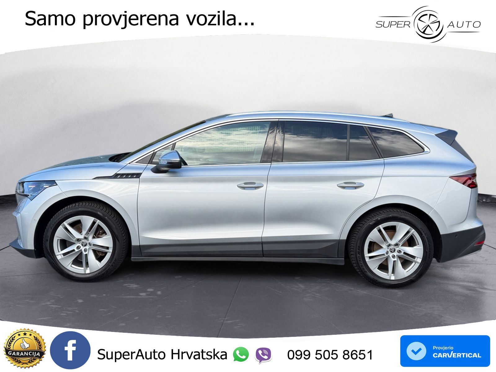 Škoda Enyaq iV 80 82 kWh (204 KS) LED+GR SJED+ACC