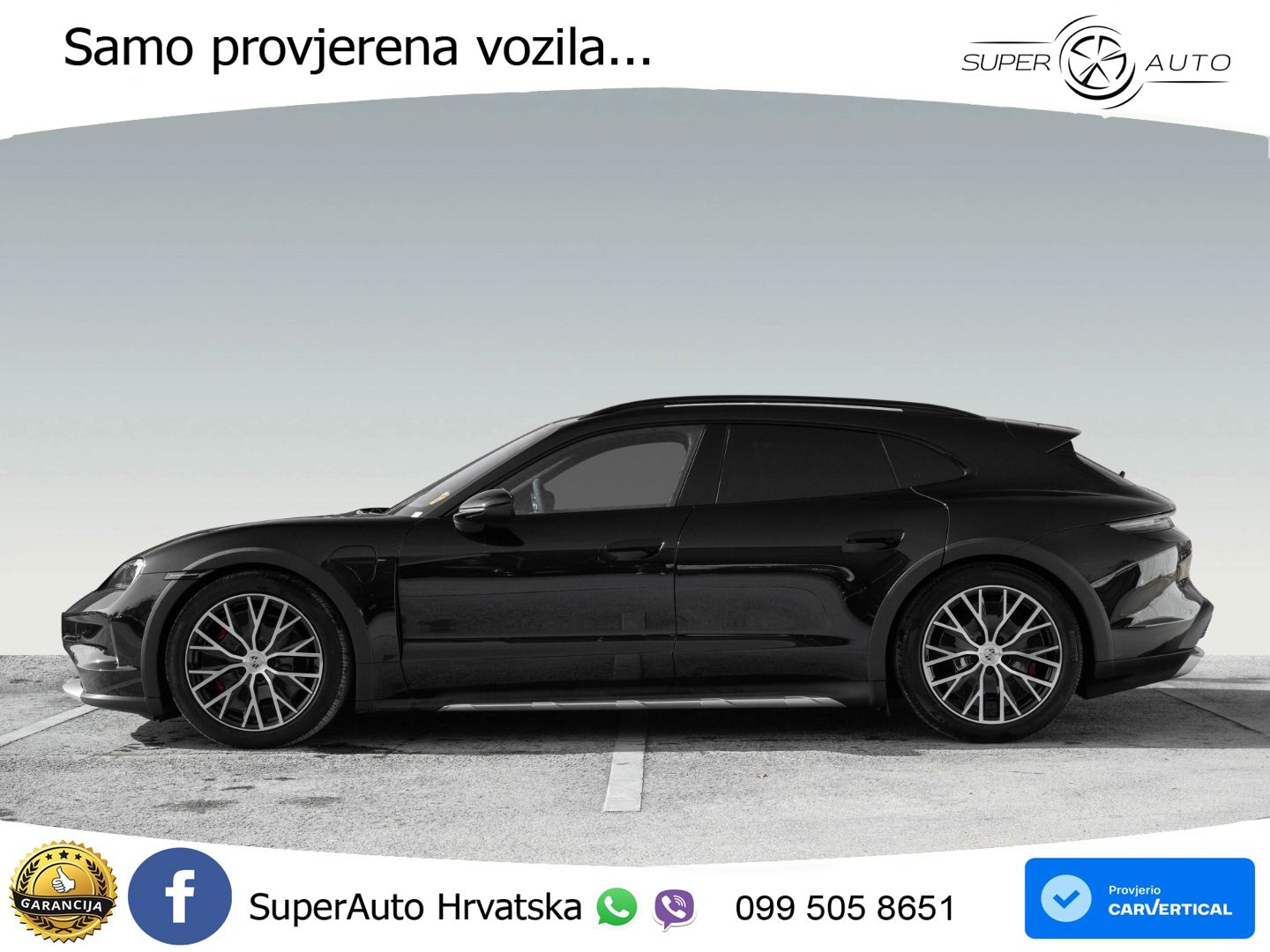 Porsche Taycan Cross Turismo 4S 105 kWh (598 KS)