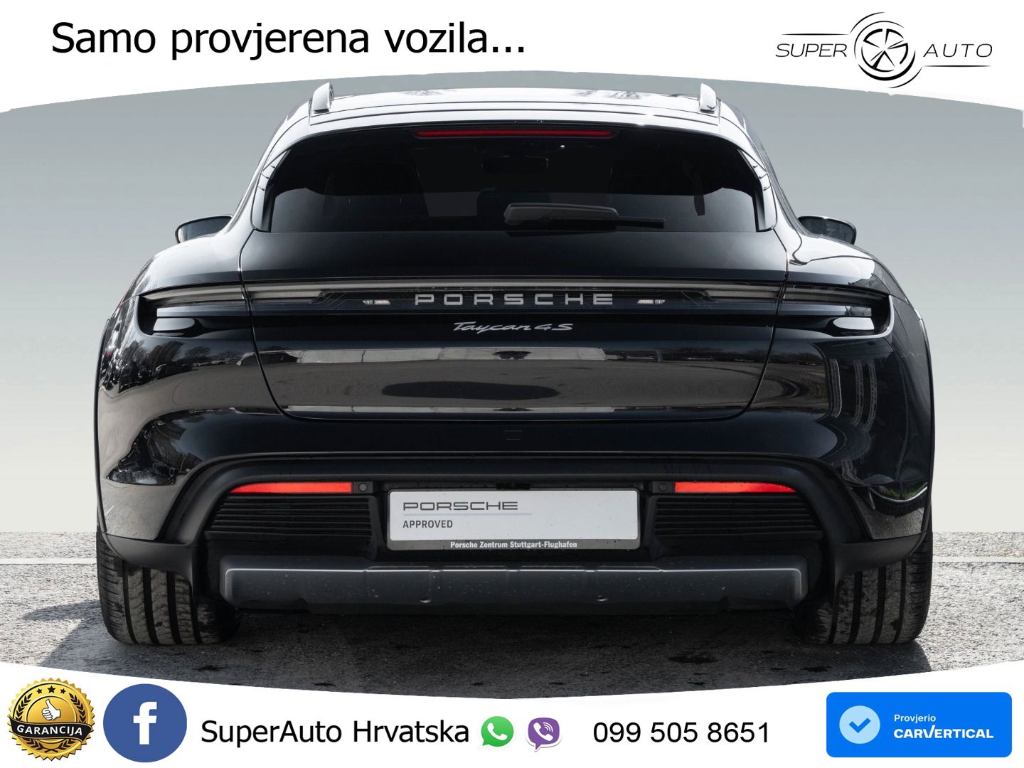 Porsche Taycan Cross Turismo 4S 105 kWh (598 KS)