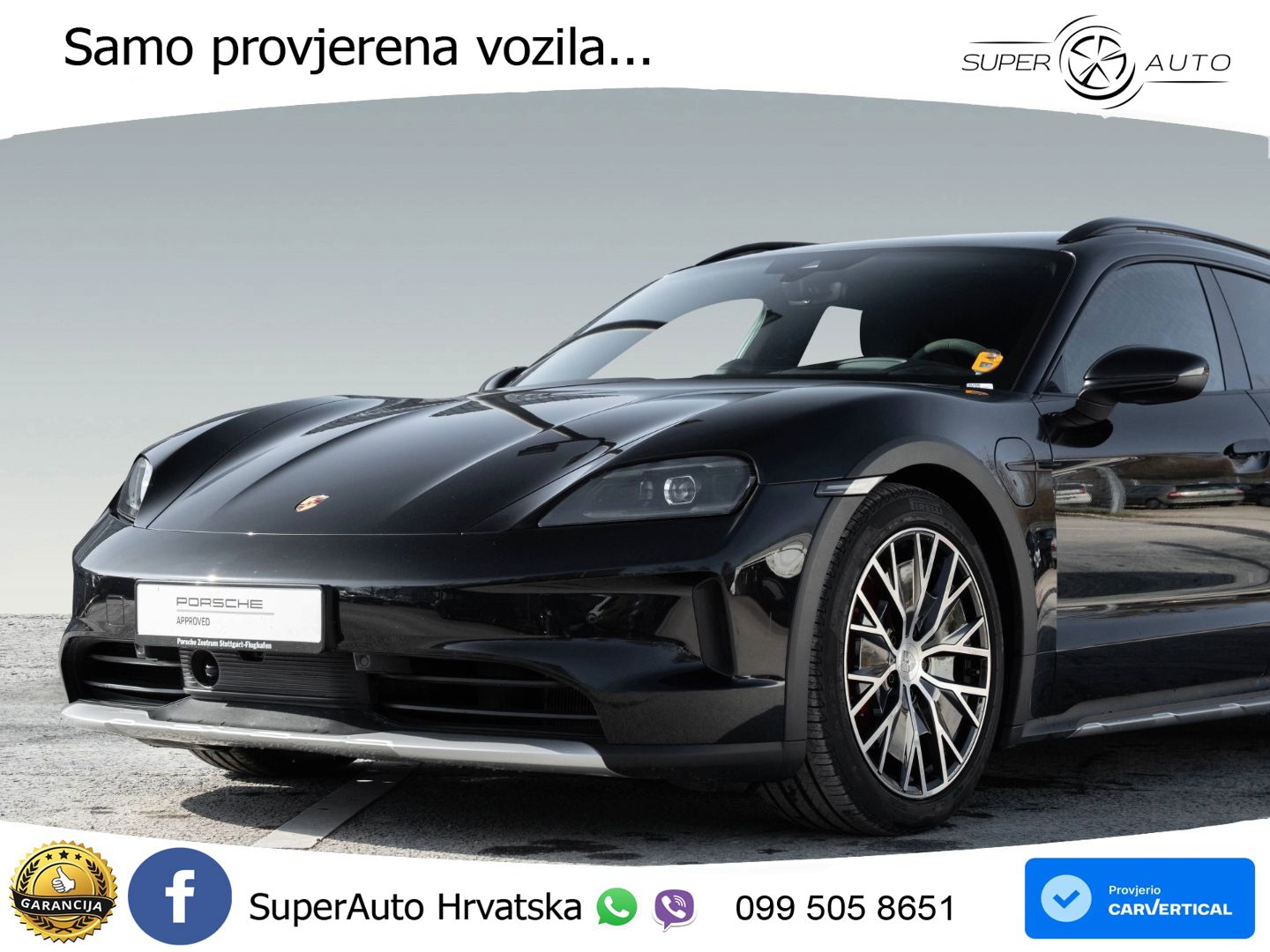 Porsche Taycan Cross Turismo 4S 105 kWh (598 KS)