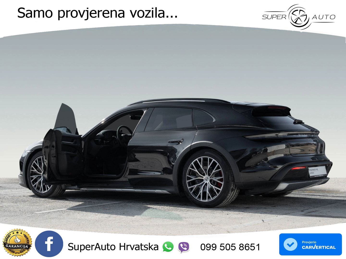Porsche Taycan Cross Turismo 4S 105 kWh (598 KS)