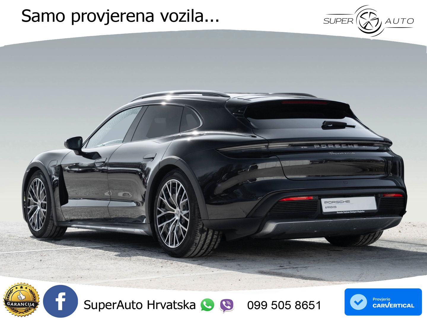 Porsche Taycan Cross Turismo 4S 105 kWh (598 KS)