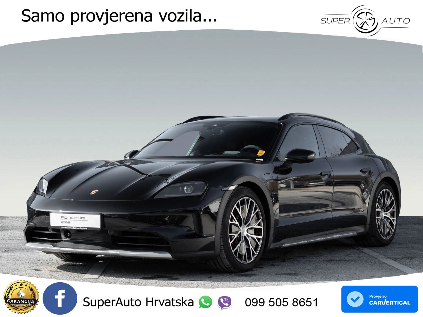 Porsche Taycan Cross Turismo 4S 105 kWh (598 KS)