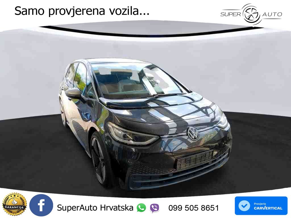 Volkswagen ID.3 Pro Performance 62 kWh (204 KS) LED+GR SJED+ACC