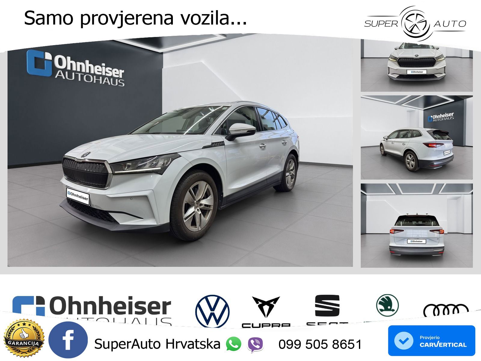 Škoda Enyaq iV 80 82 kWh (204 KS) Loft