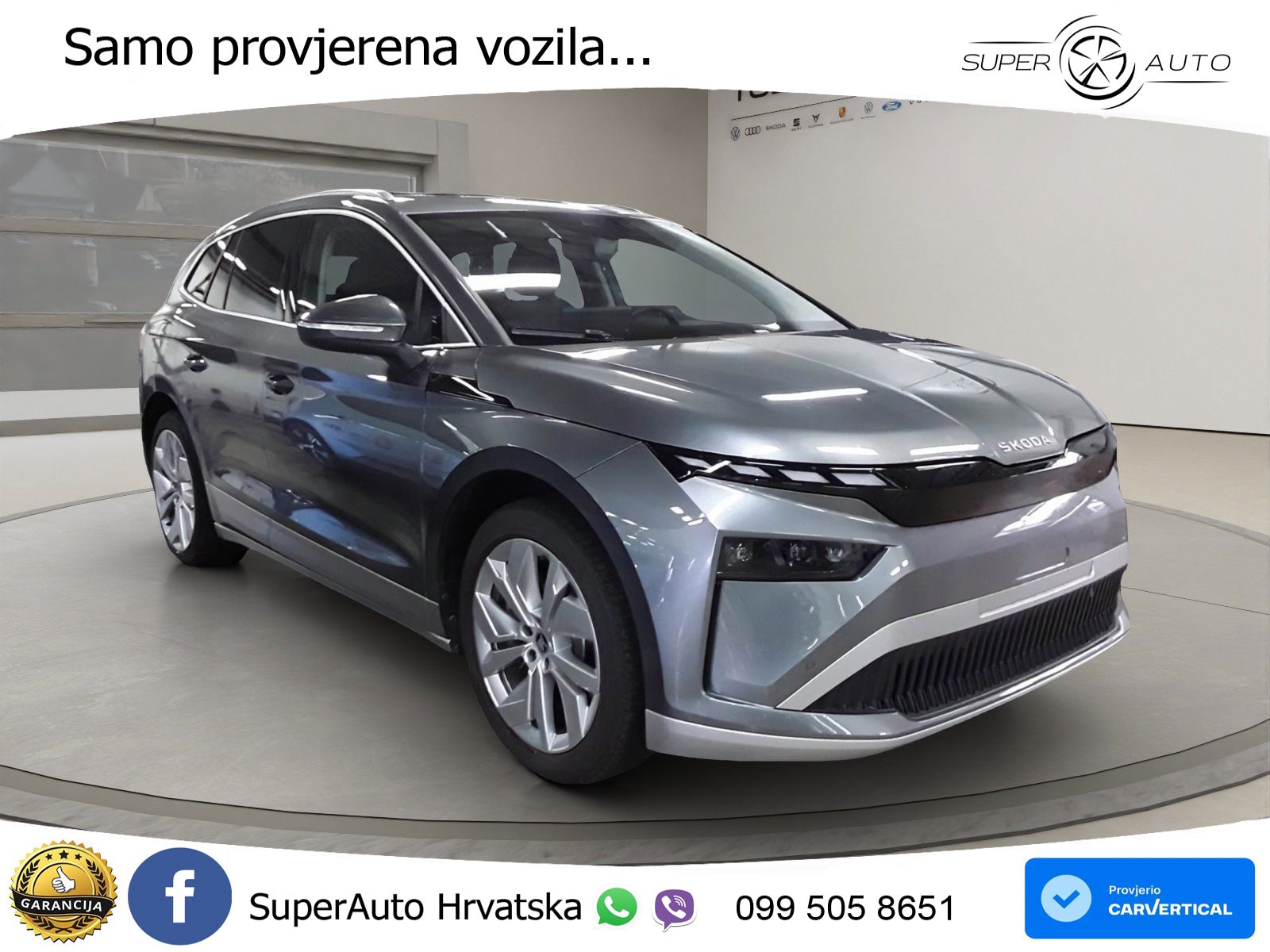 Škoda Enyaq 85 82 kWh (286 KS) LED+GR SJED+ACC