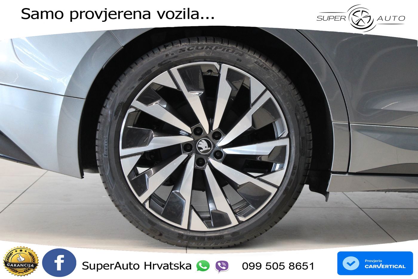 Škoda Enyaq 85 82 kWh (286 KS) SportLine LED+GR SJED+ACC