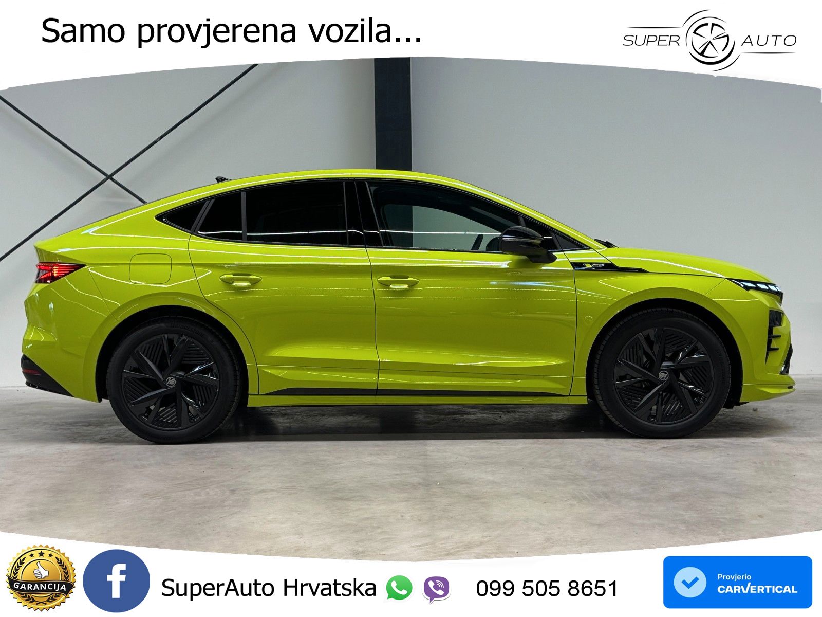 Škoda Enyaq Coupe iV RS 82 kWh (340 KS) AWD Lounge LED+GR SJED+ACC