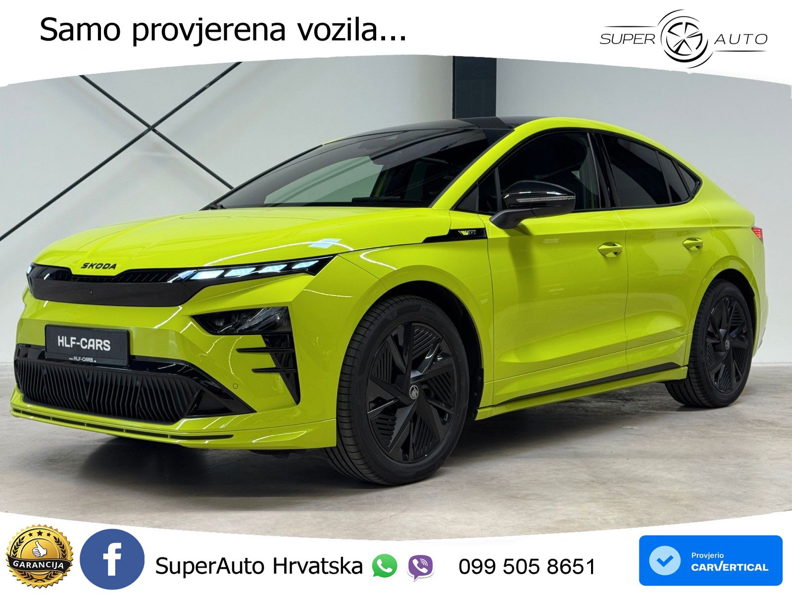 Škoda Enyaq Coupe iV RS 82 kWh (340 KS) AWD Lounge LED+GR SJED+ACC