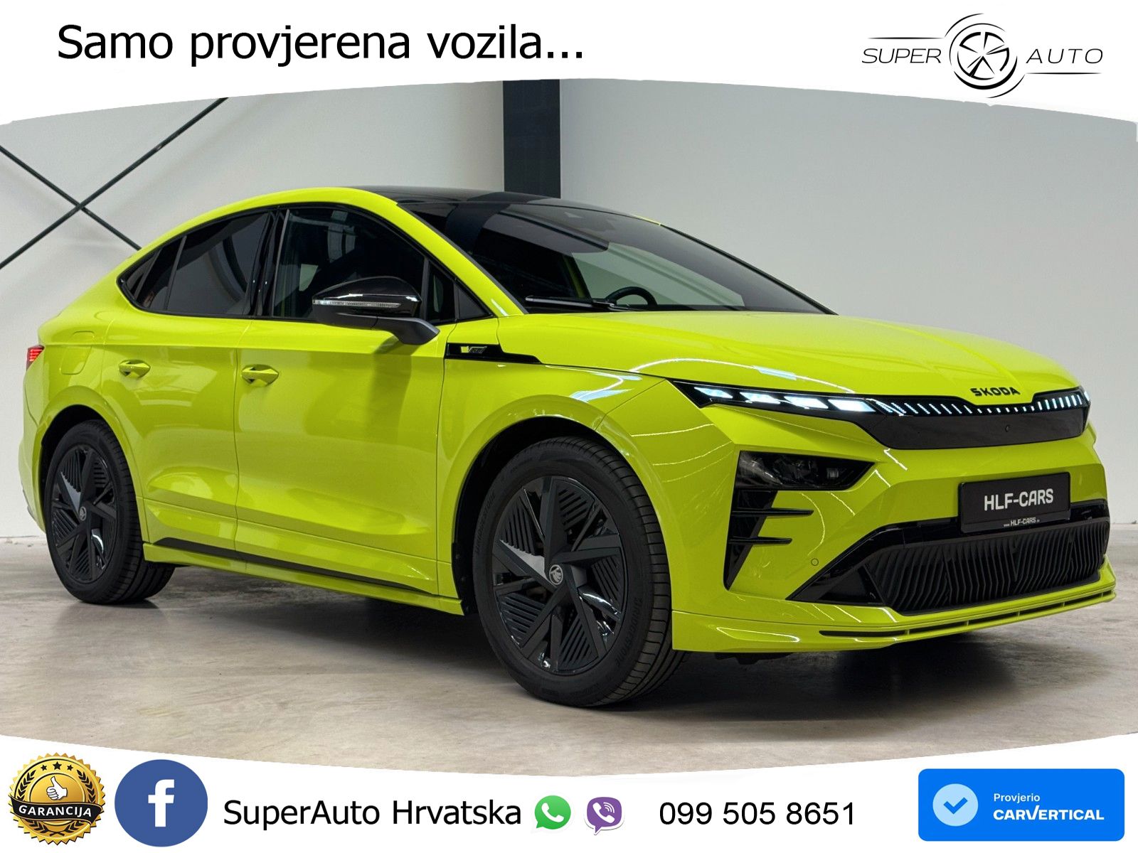 Škoda Enyaq Coupe iV RS 82 kWh (340 KS) AWD Lounge LED+GR SJED+ACC