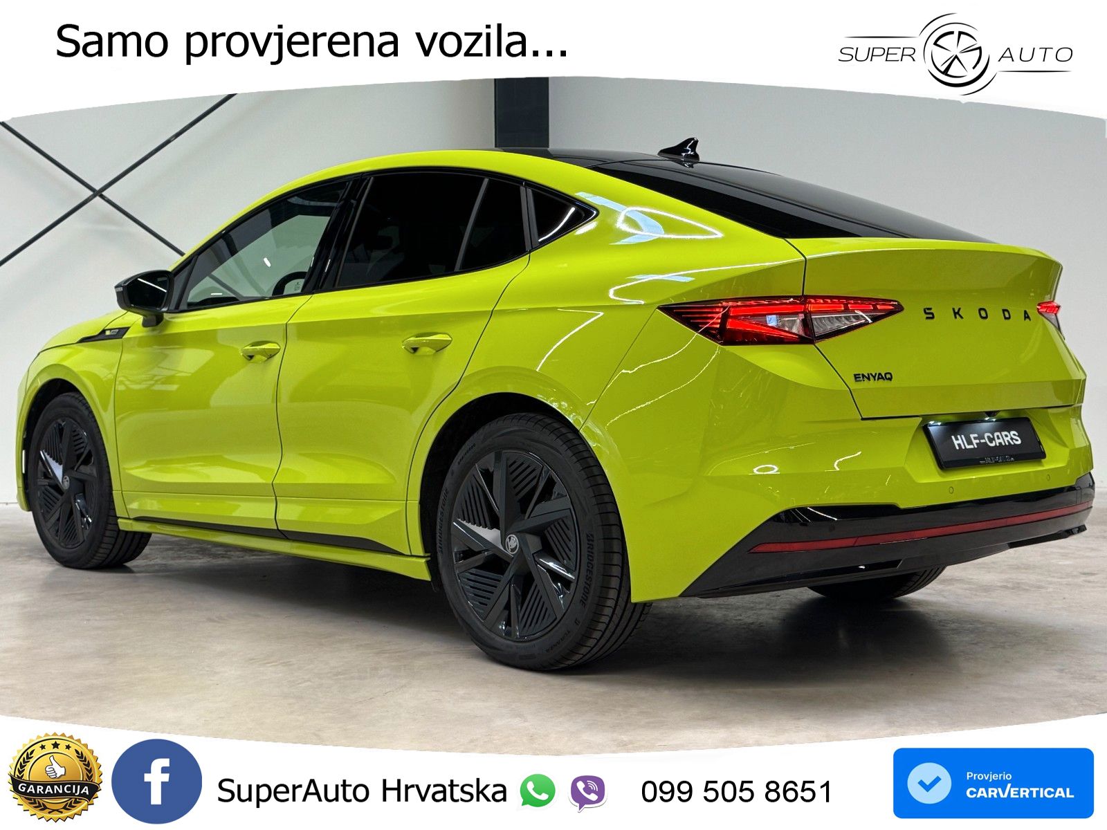 Škoda Enyaq Coupe iV RS 82 kWh (340 KS) AWD Lounge LED+GR SJED+ACC