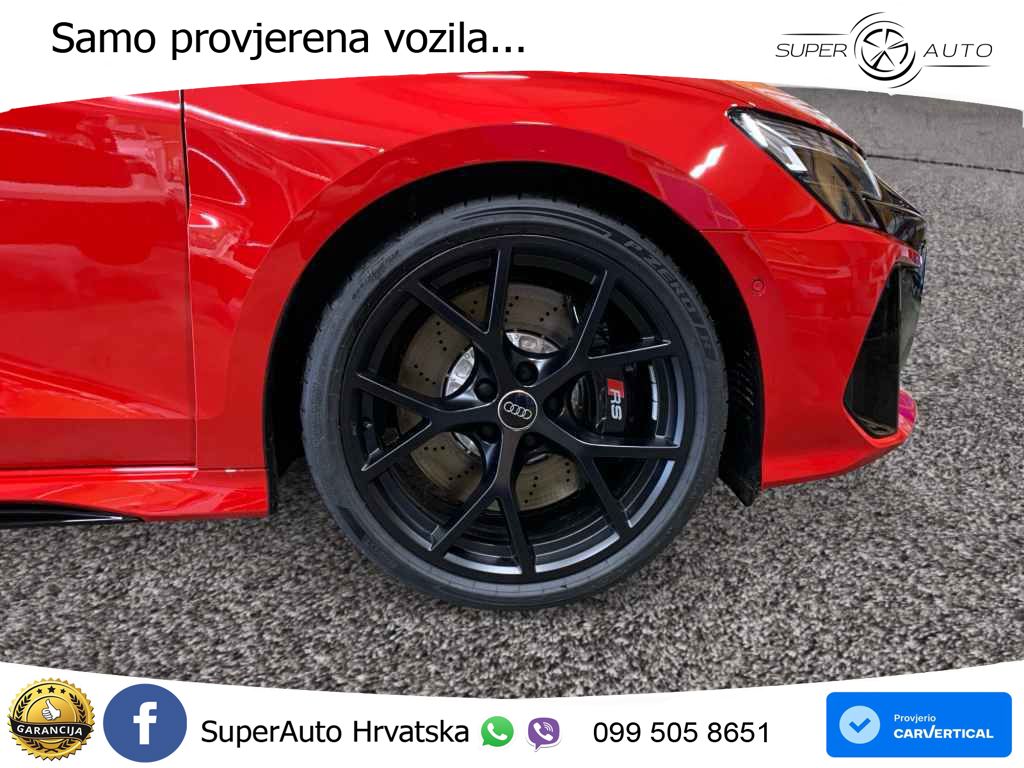 Audi RS3 Sedan 2.5 TFSI (400 KS) quattro S tronic LED+GR SJED+ACC