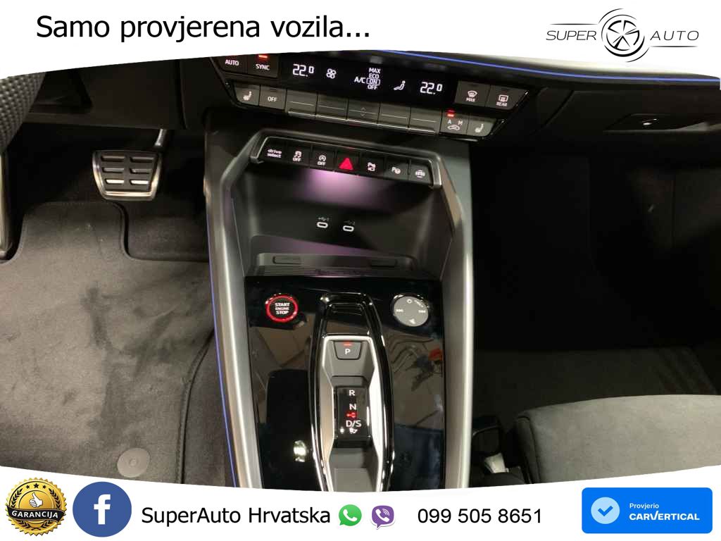 Audi RS3 Sedan 2.5 TFSI (400 KS) quattro S tronic LED+GR SJED+ACC