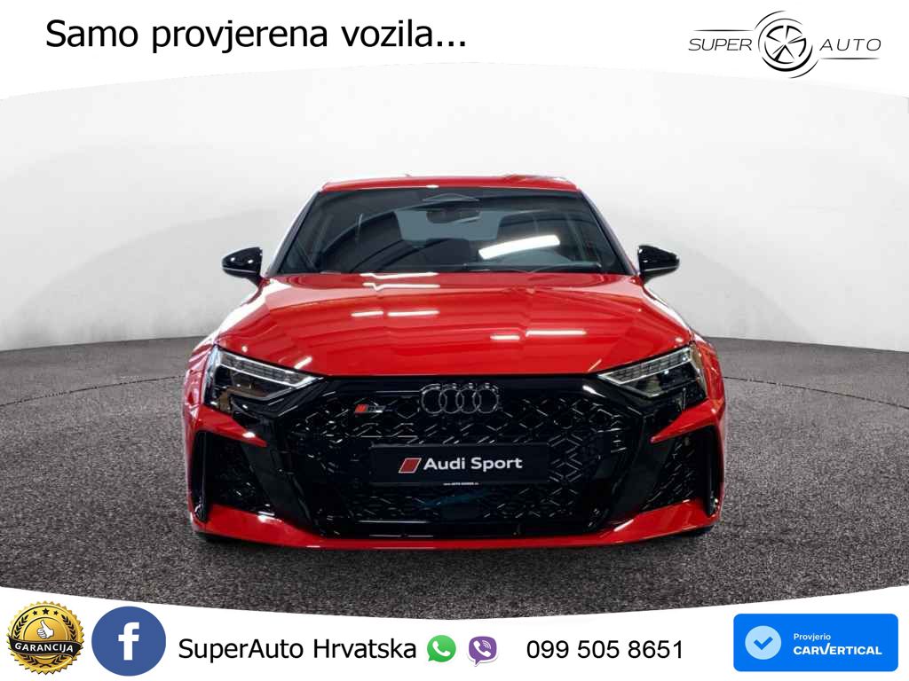 Audi RS3 Sedan 2.5 TFSI (400 KS) quattro S tronic LED+GR SJED+ACC