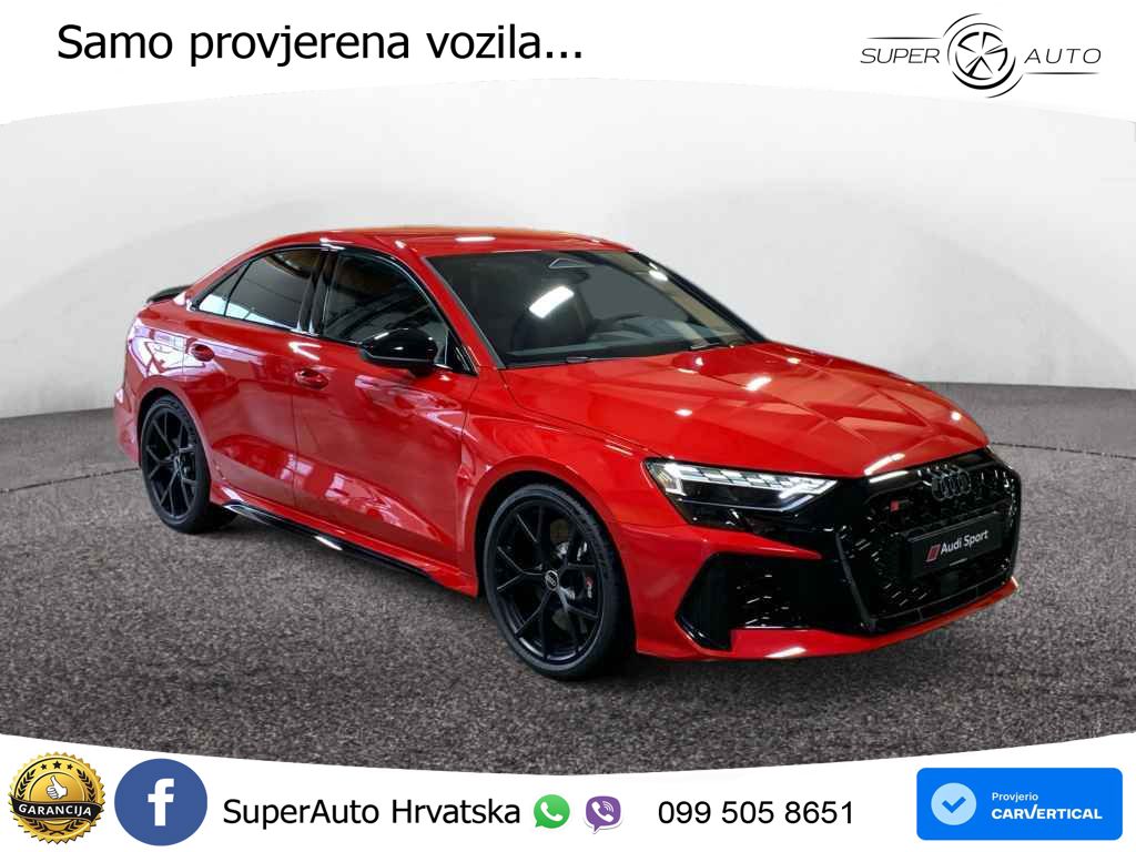 Audi RS3 Sedan 2.5 TFSI (400 KS) quattro S tronic LED+GR SJED+ACC