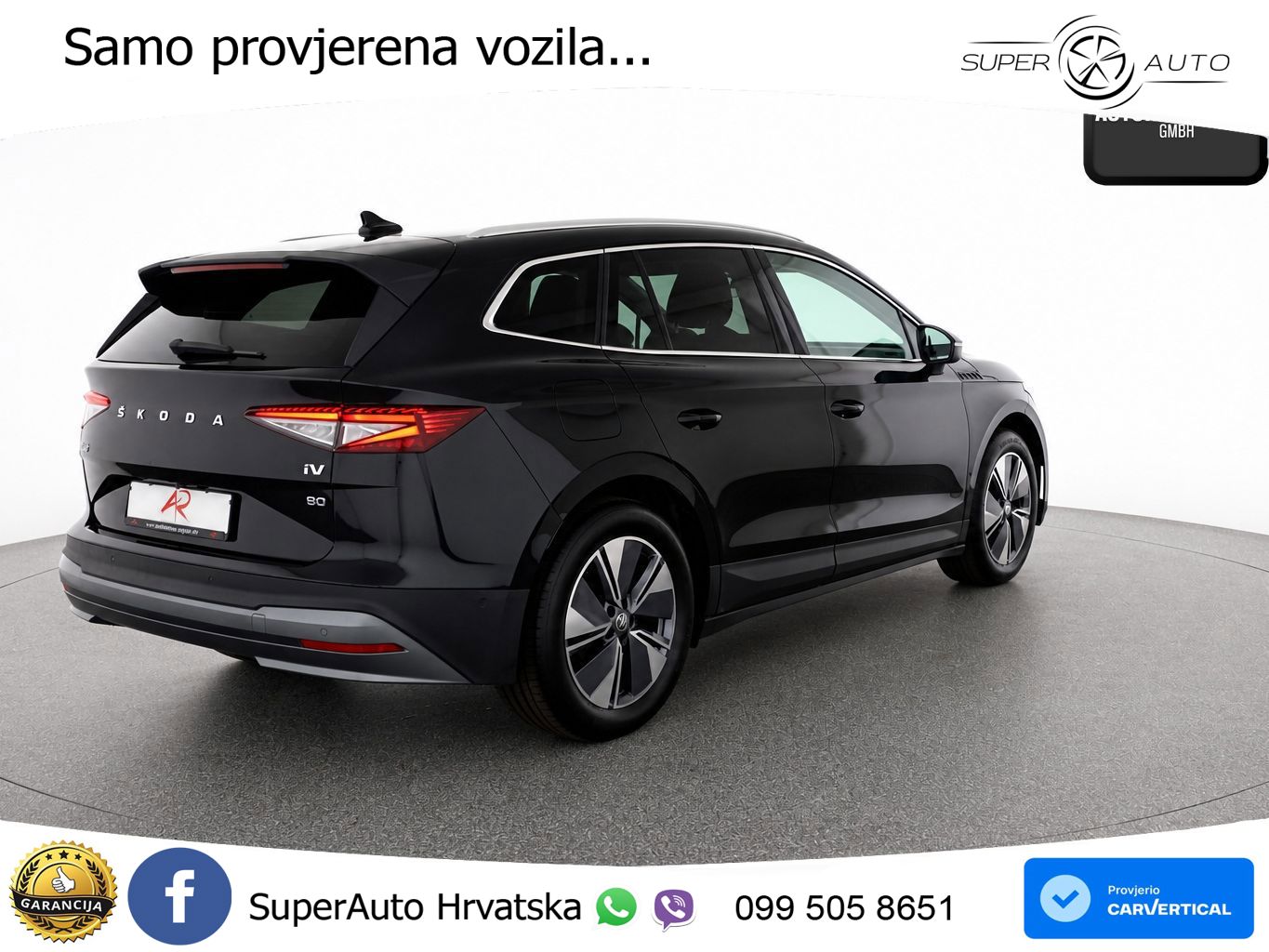 Škoda Enyaq iV 80 82 kWh (204 KS) Loft LED+GR SJED+ACC