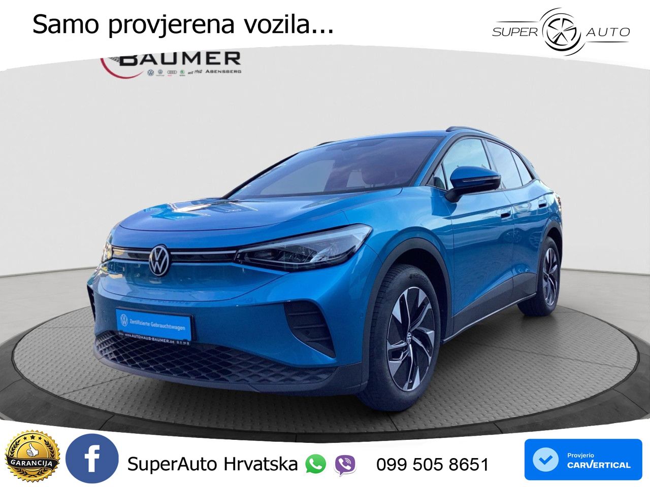 Volkswagen ID.4 Pure Performance 55 kWh (170 KS) LED+GR SJED+ACC