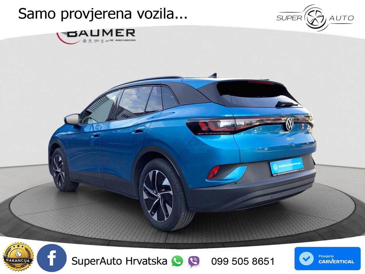 Volkswagen ID.4 Pure Performance 55 kWh (170 KS) LED+GR SJED+ACC