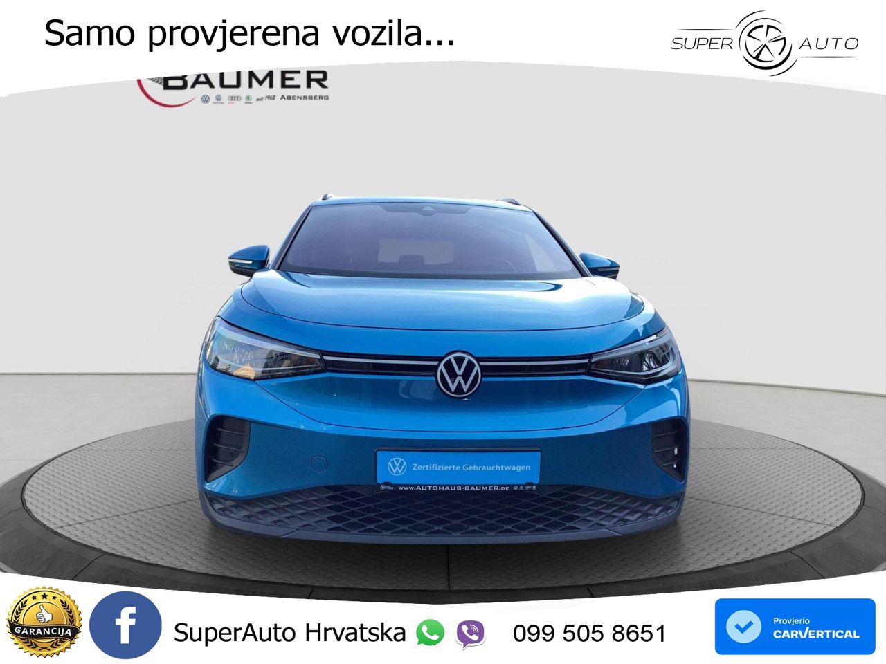Volkswagen ID.4 Pure Performance 55 kWh (170 KS) LED+GR SJED+ACC
