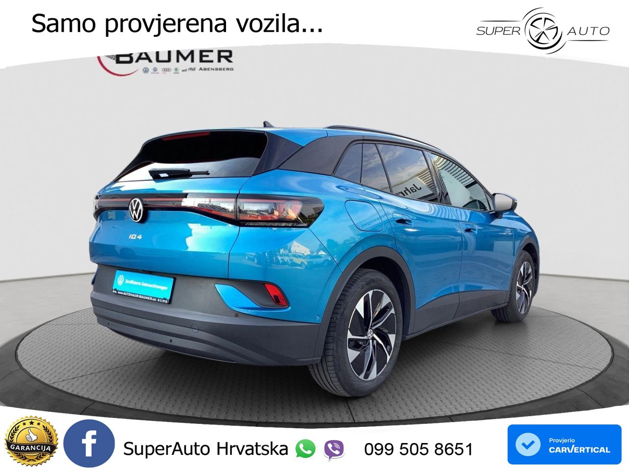 Volkswagen ID.4 Pure Performance 55 kWh (170 KS) LED+GR SJED+ACC