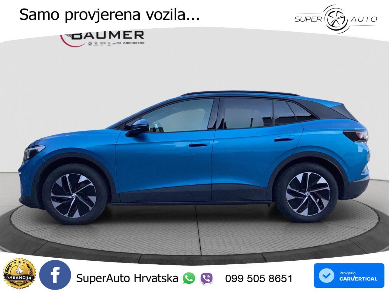 Volkswagen ID.4 Pure Performance 55 kWh (170 KS) LED+GR SJED+ACC