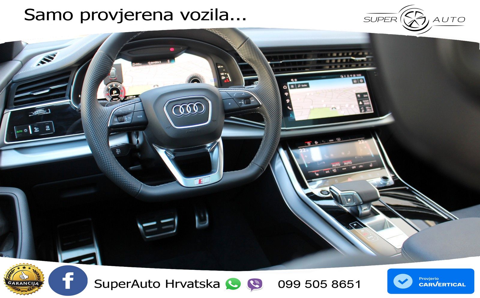 Audi Q8 50 TDI V6 (286 KS) quattro Tiptronic