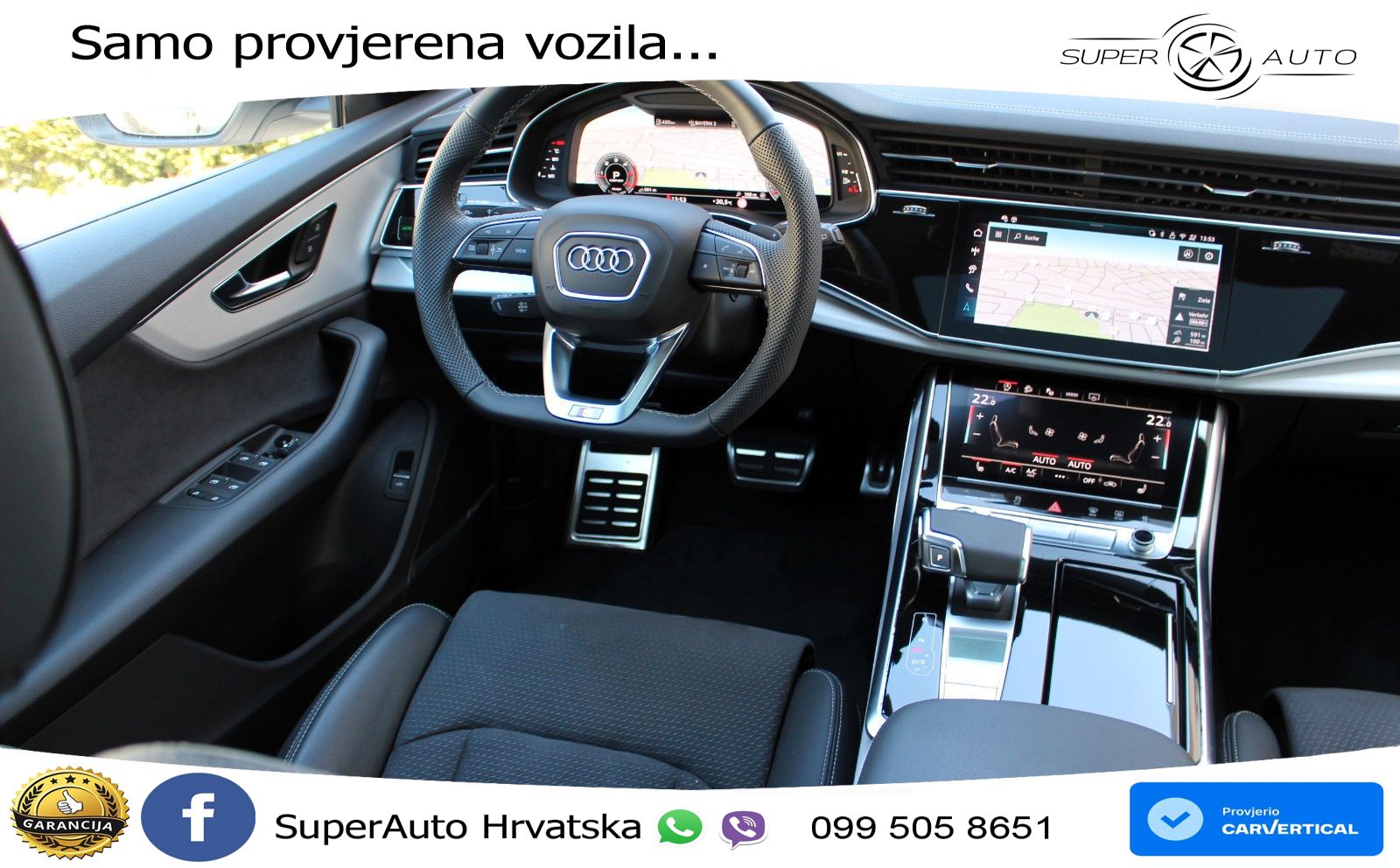 Audi Q8 50 TDI V6 (286 KS) quattro Tiptronic