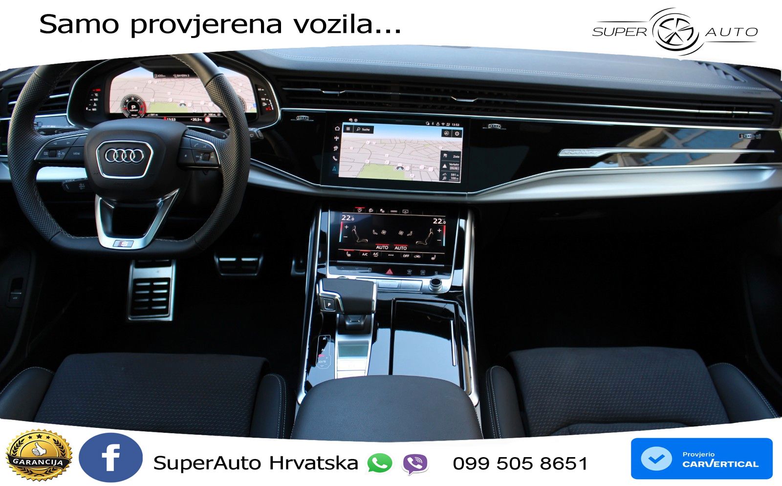 Audi Q8 50 TDI V6 (286 KS) quattro Tiptronic
