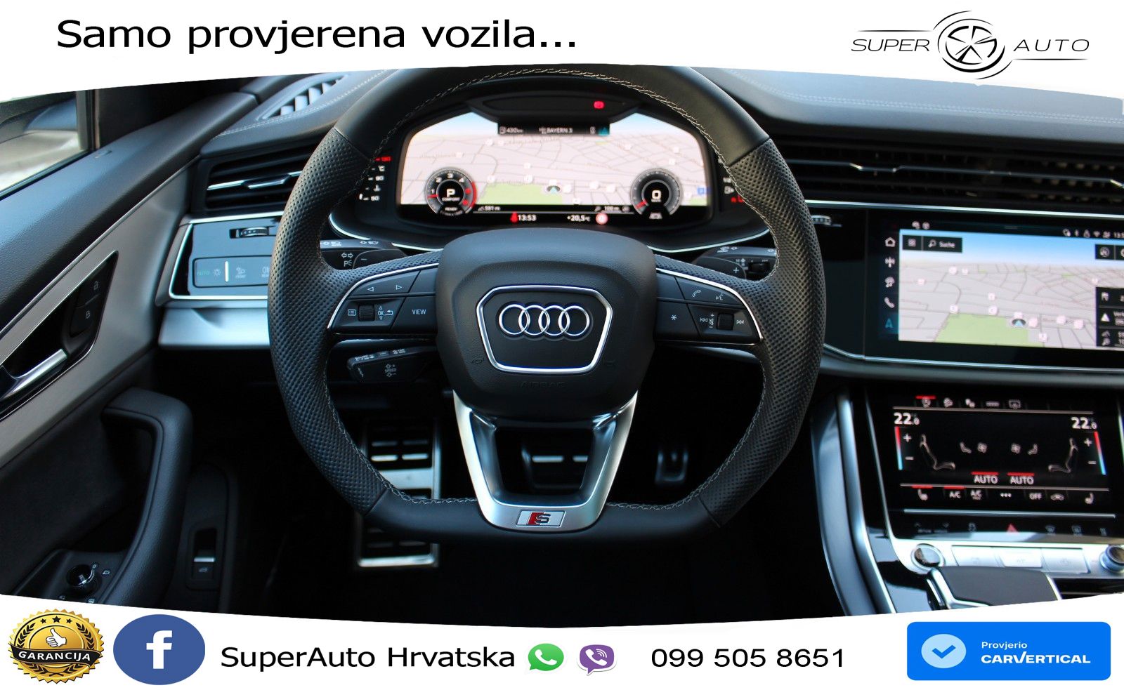 Audi Q8 50 TDI V6 (286 KS) quattro Tiptronic