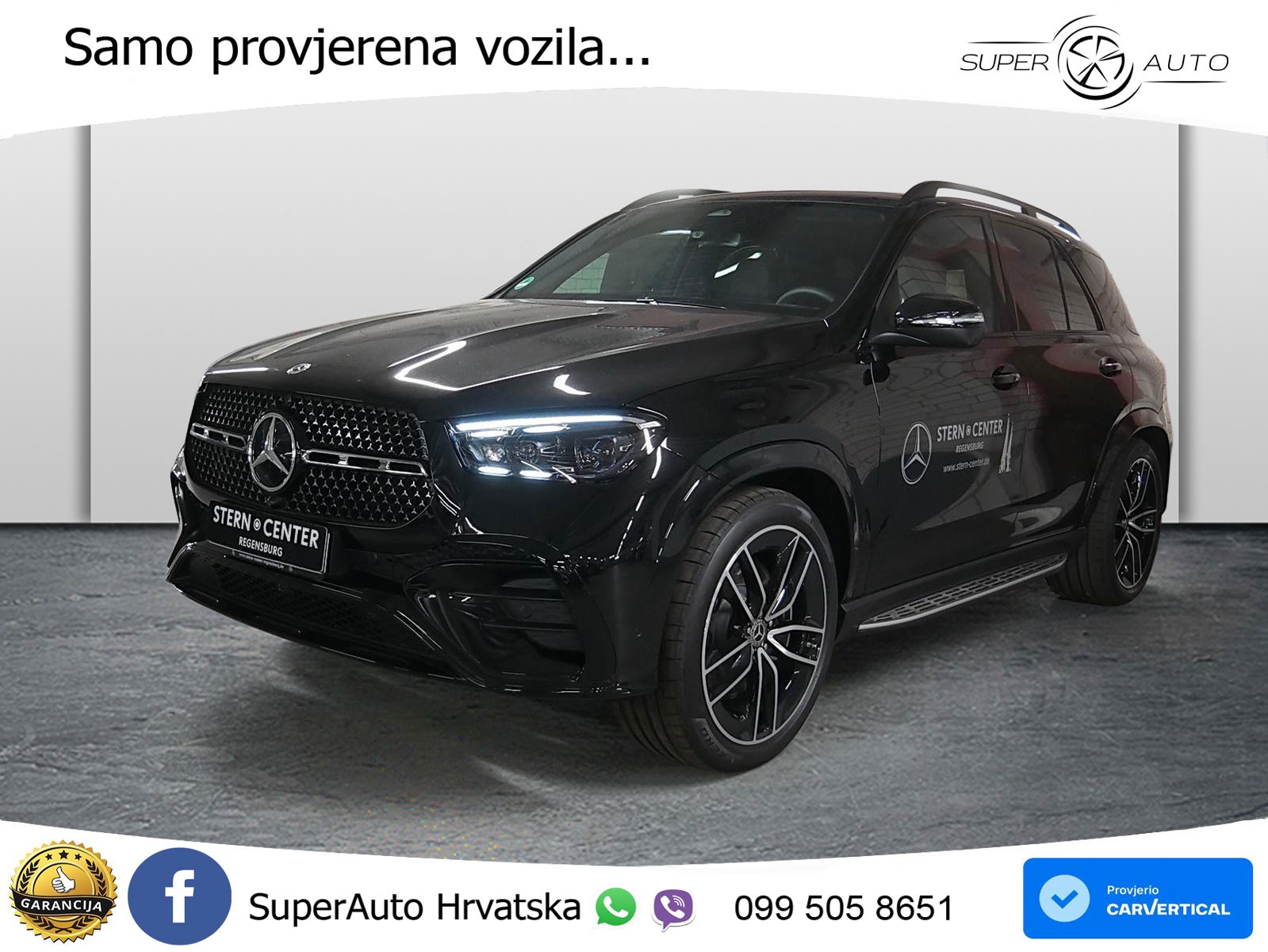 Mercedes GLE 450d (367 KS) EQ Boost 4MATIC 9G-TRONIC AMG LED+GR SJED+ACC