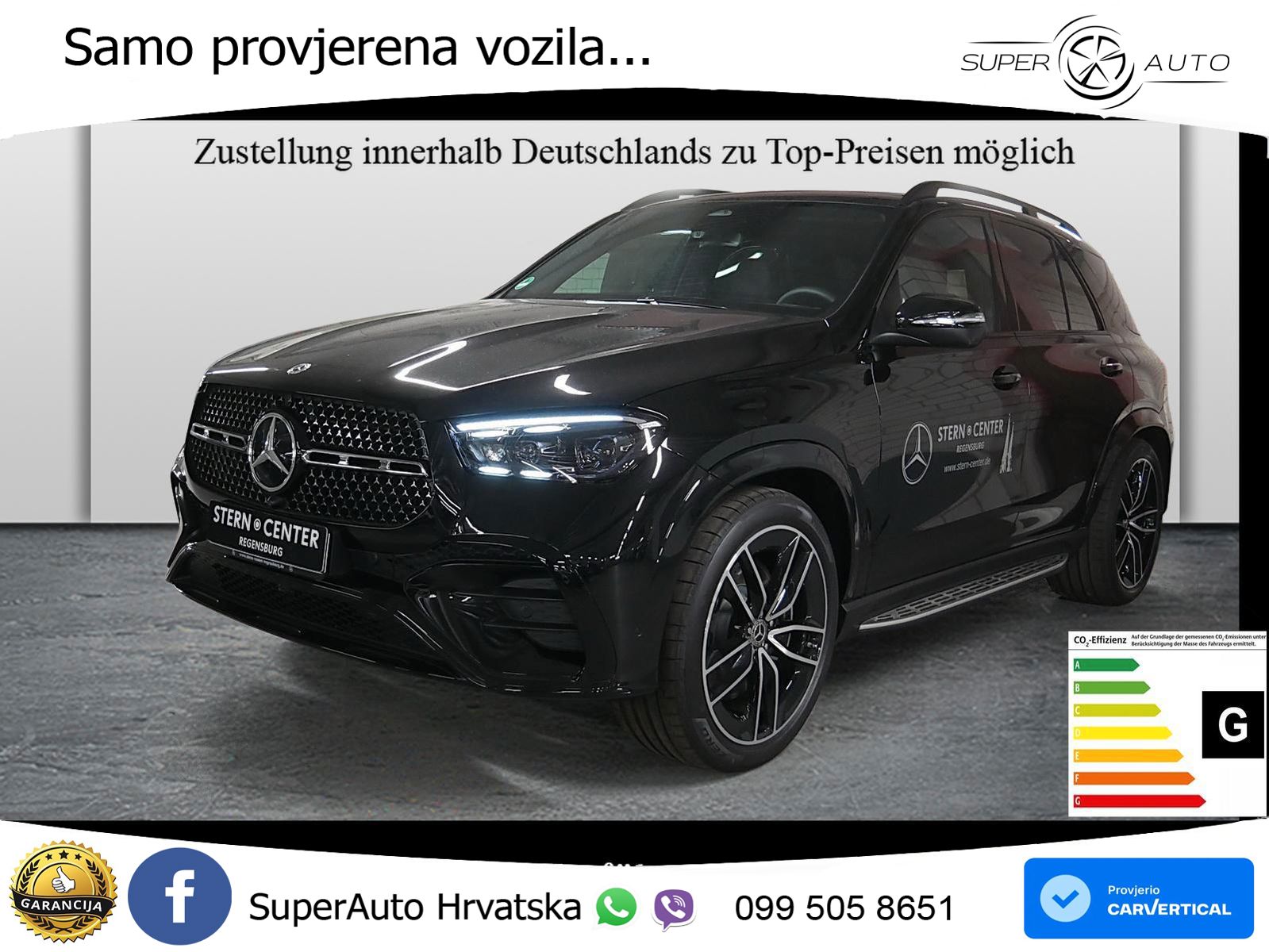 Mercedes GLE 450d (367 KS) EQ Boost 4MATIC 9G-TRONIC AMG LED+GR SJED+ACC