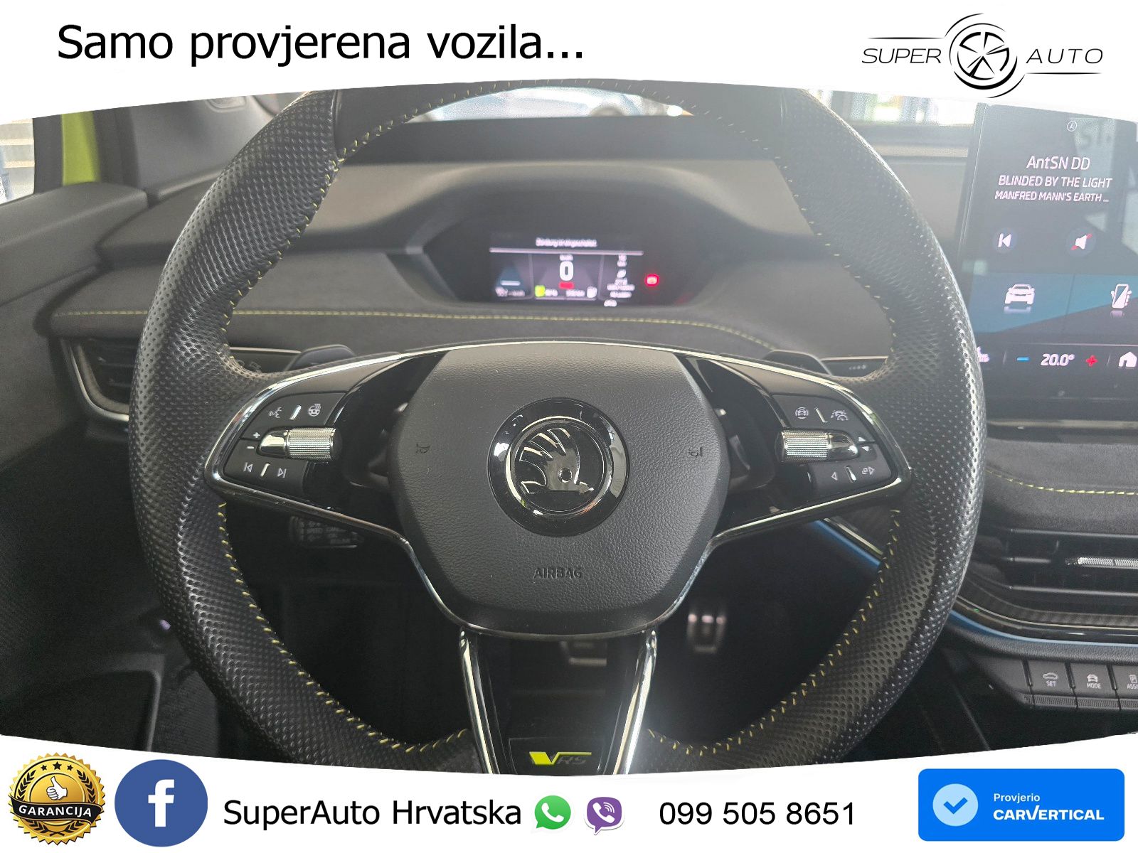 Škoda Enyaq Coupe iV RS 82 kWh (299 KS) AWD Lounge LED+GR SJED+ACC