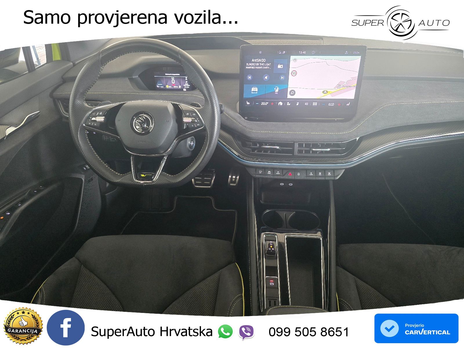 Škoda Enyaq Coupe iV RS 82 kWh (299 KS) AWD Lounge LED+GR SJED+ACC