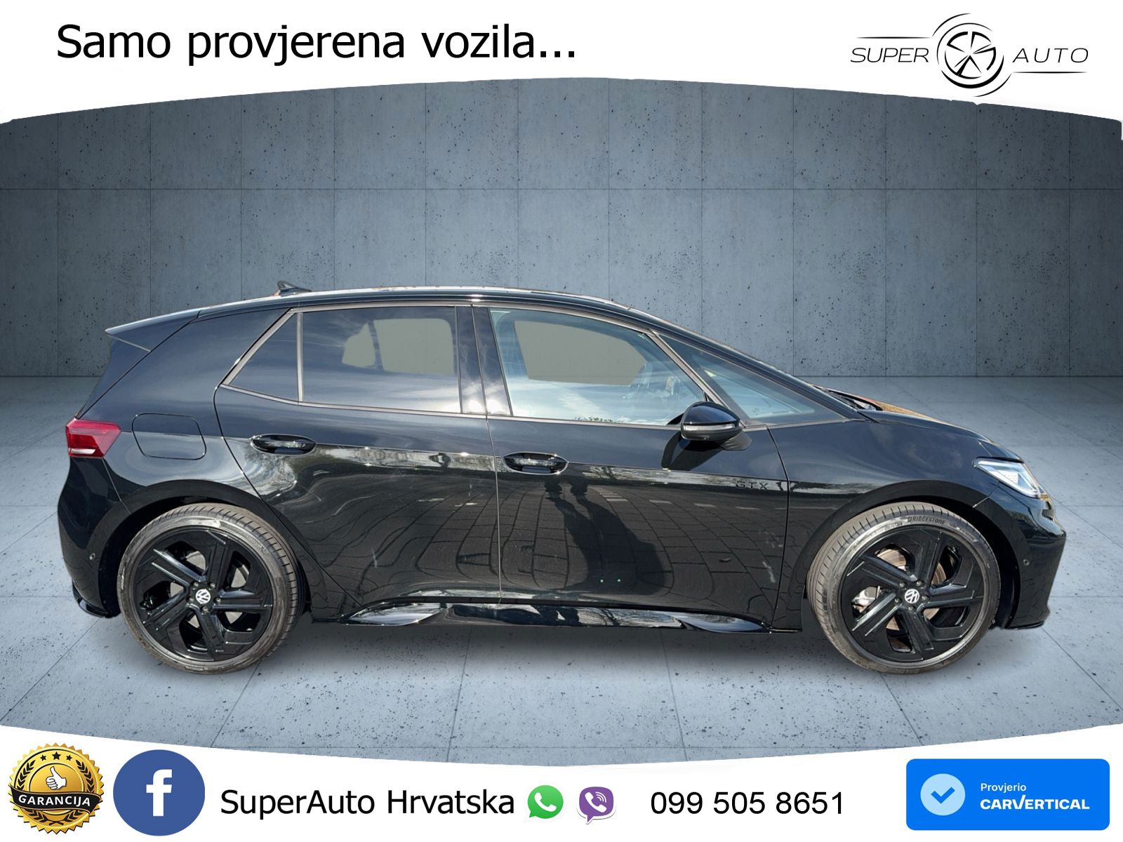Volkswagen ID.3 GTX Performance 84 kWh (326 KS)