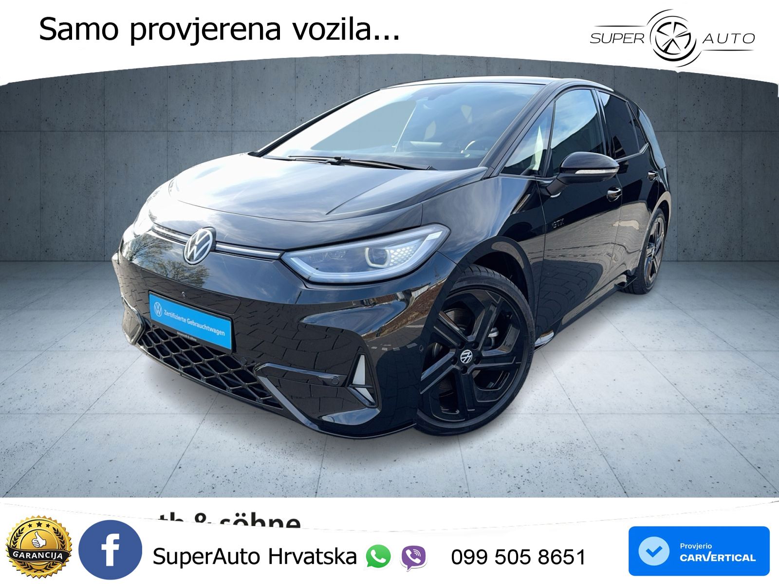 Volkswagen ID.3 GTX Performance 84 kWh (326 KS)