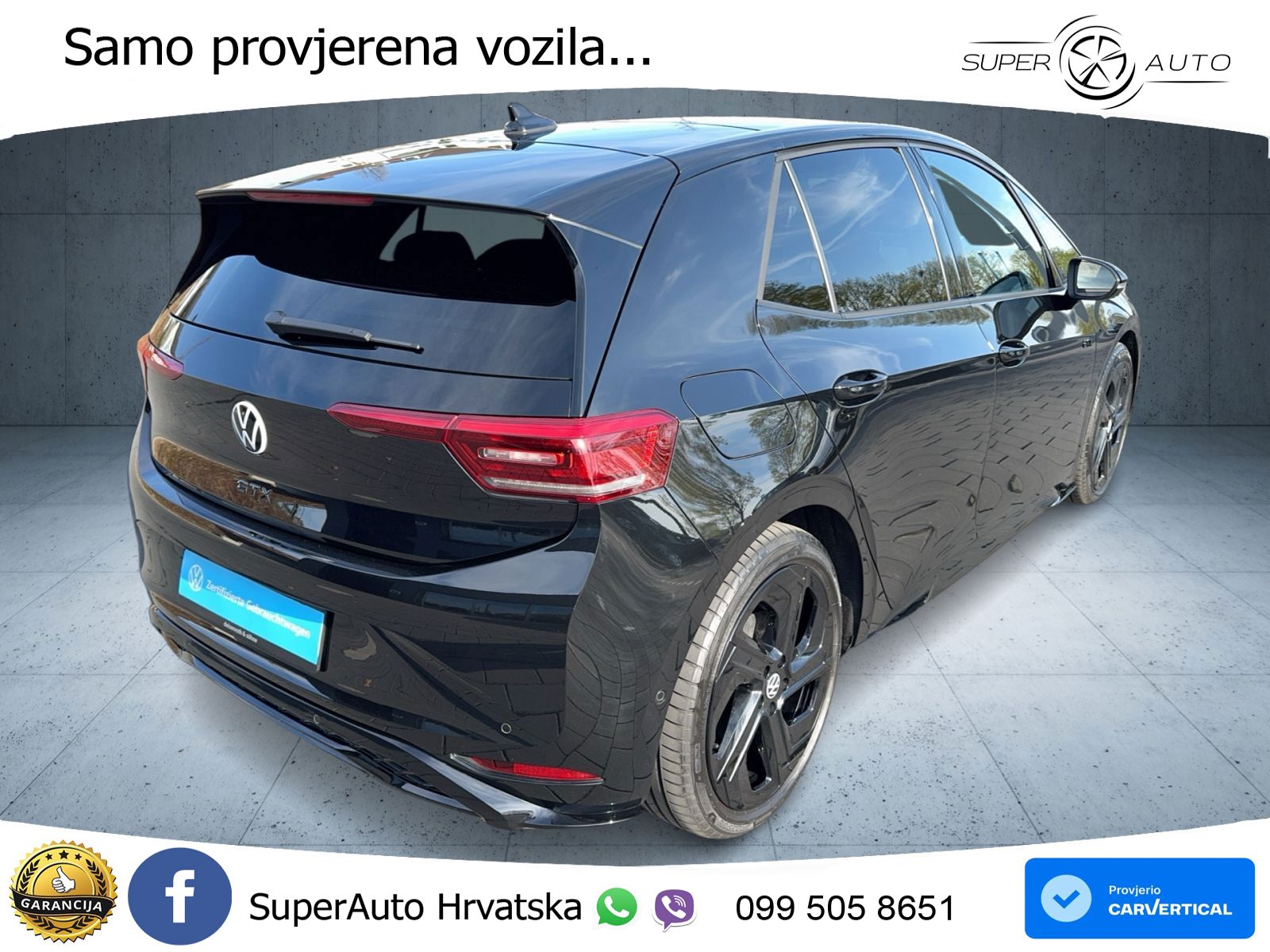 Volkswagen ID.3 GTX Performance 84 kWh (326 KS)