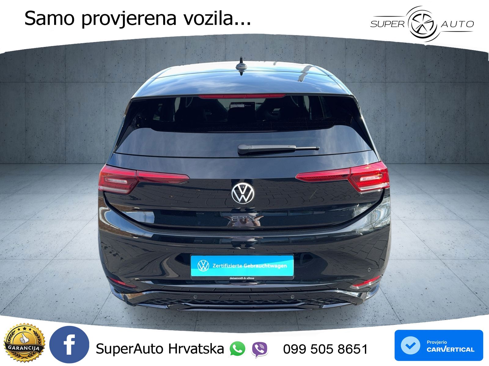 Volkswagen ID.3 GTX Performance 84 kWh (326 KS)