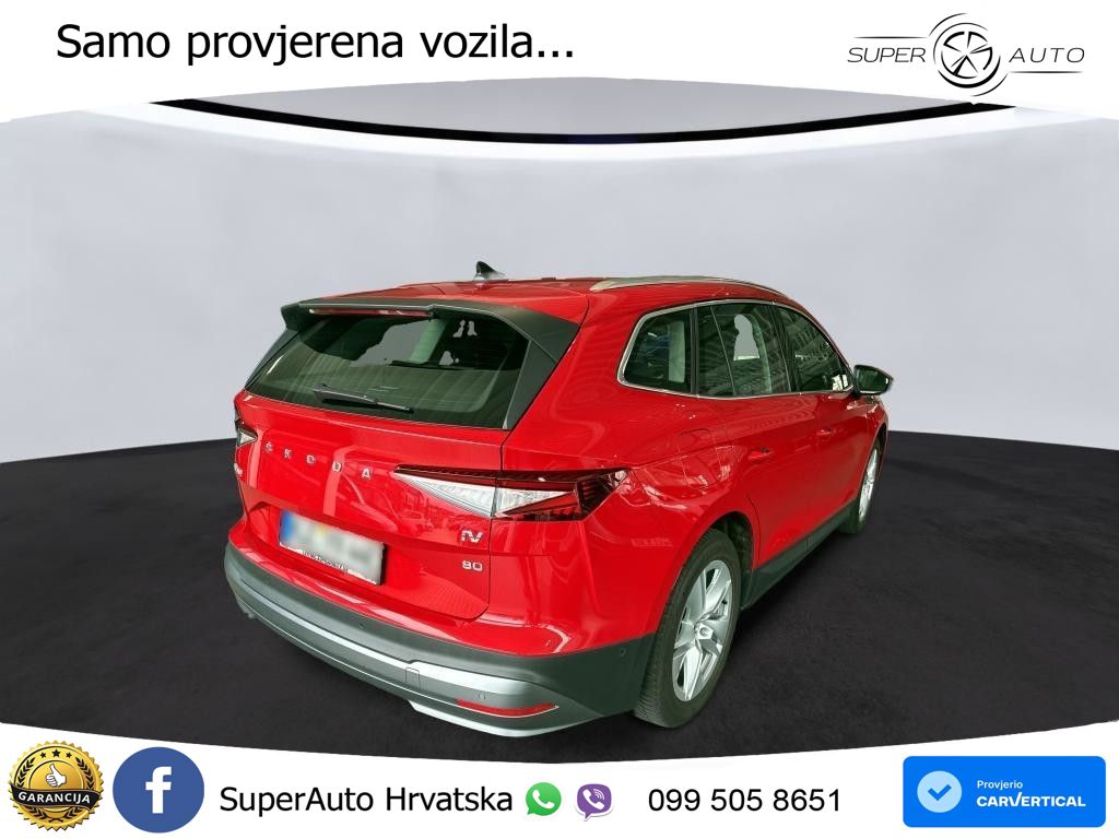Škoda Enyaq iV 80 82 kWh (204 KS) SportLine LED+GR SJED+ACC