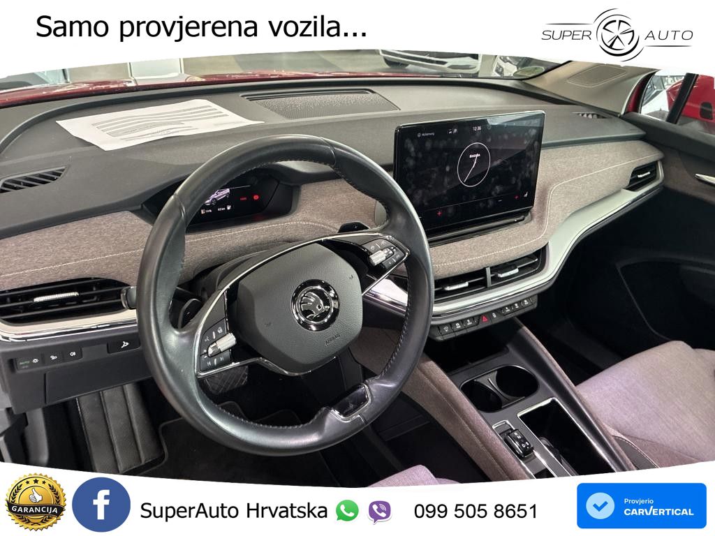 Škoda Enyaq iV 80 82 kWh (204 KS) SportLine LED+GR SJED+ACC