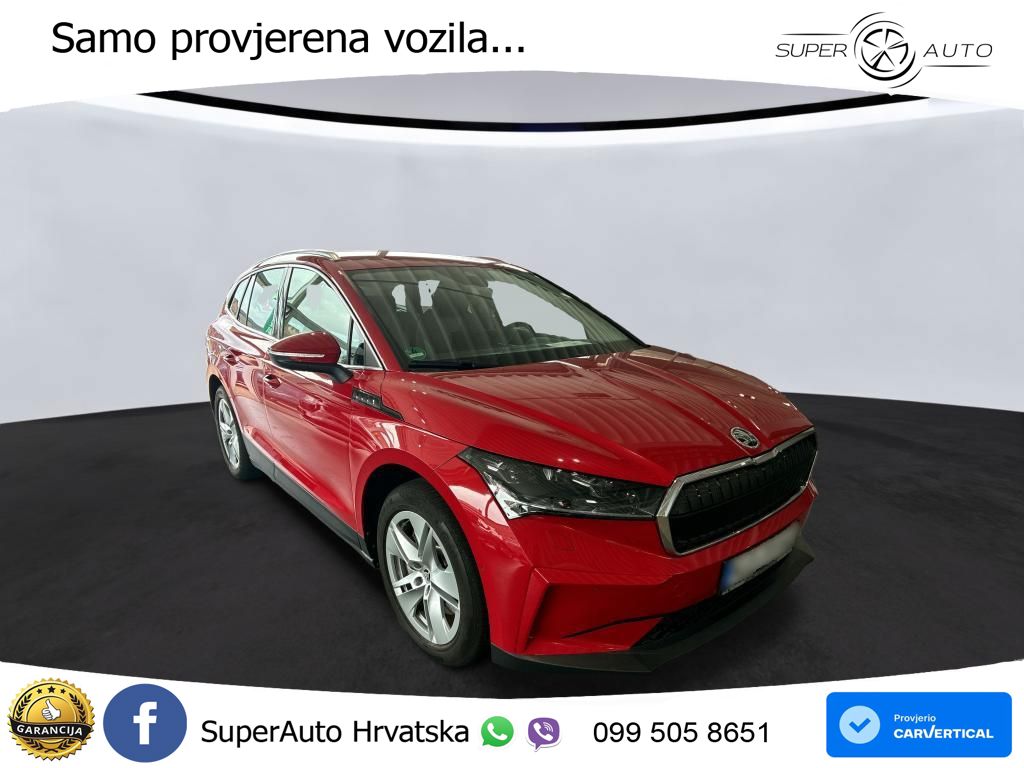 Škoda Enyaq iV 80 82 kWh (204 KS) SportLine LED+GR SJED+ACC