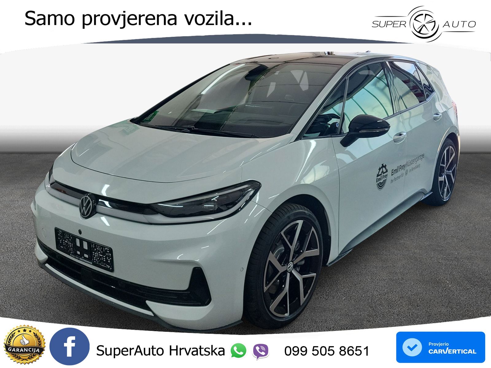 Volkswagen ID.3 79 kWh (231 KS) LED+GR SJED+ACC