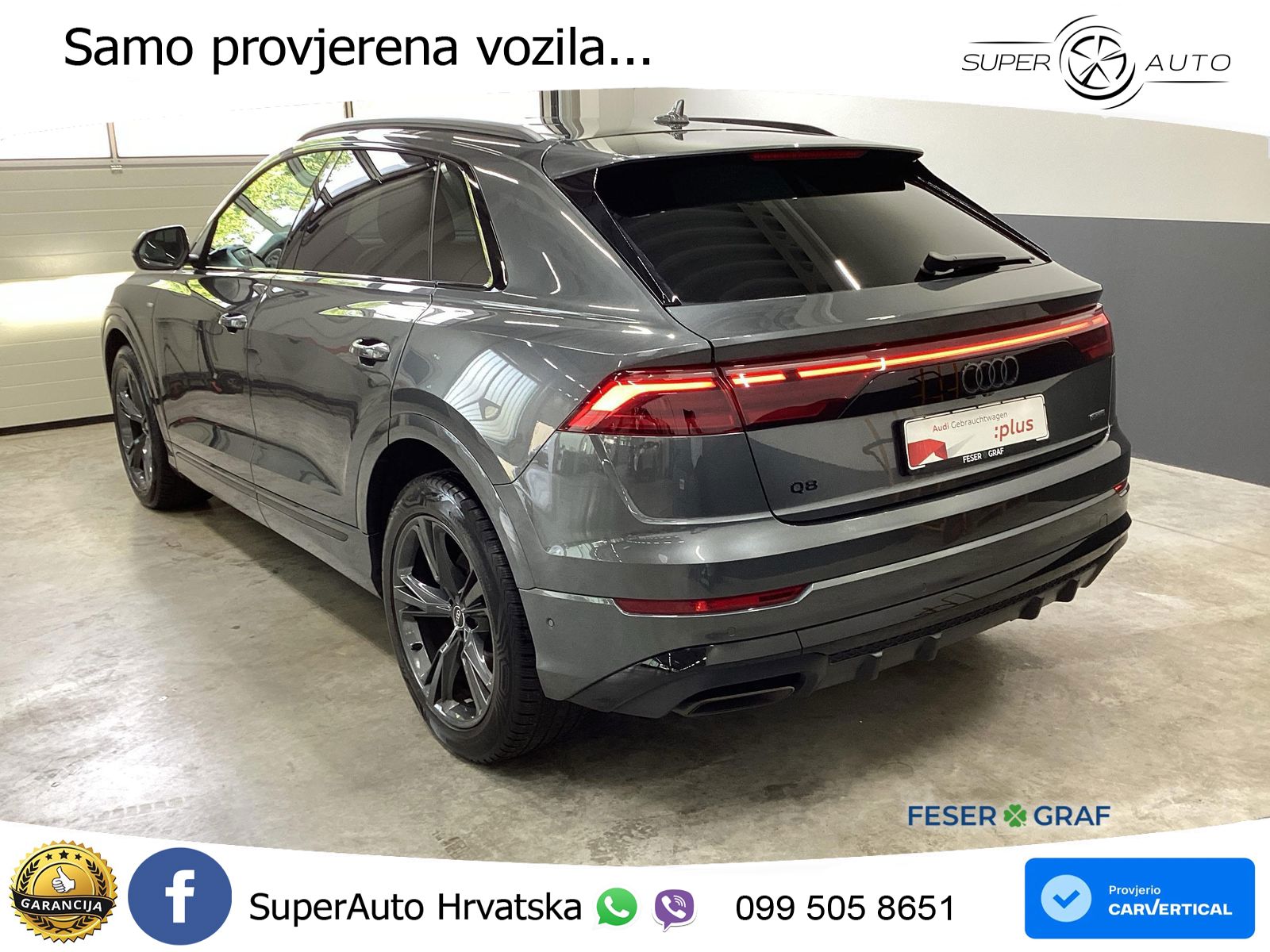 Audi Q8 50 TDI V6 (286 KS) quattro Tiptronic
