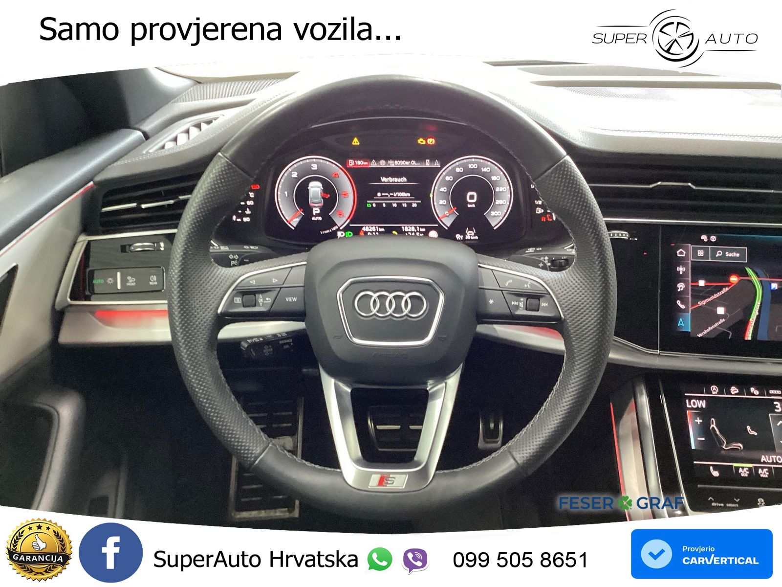Audi Q8 50 TDI V6 (286 KS) quattro Tiptronic