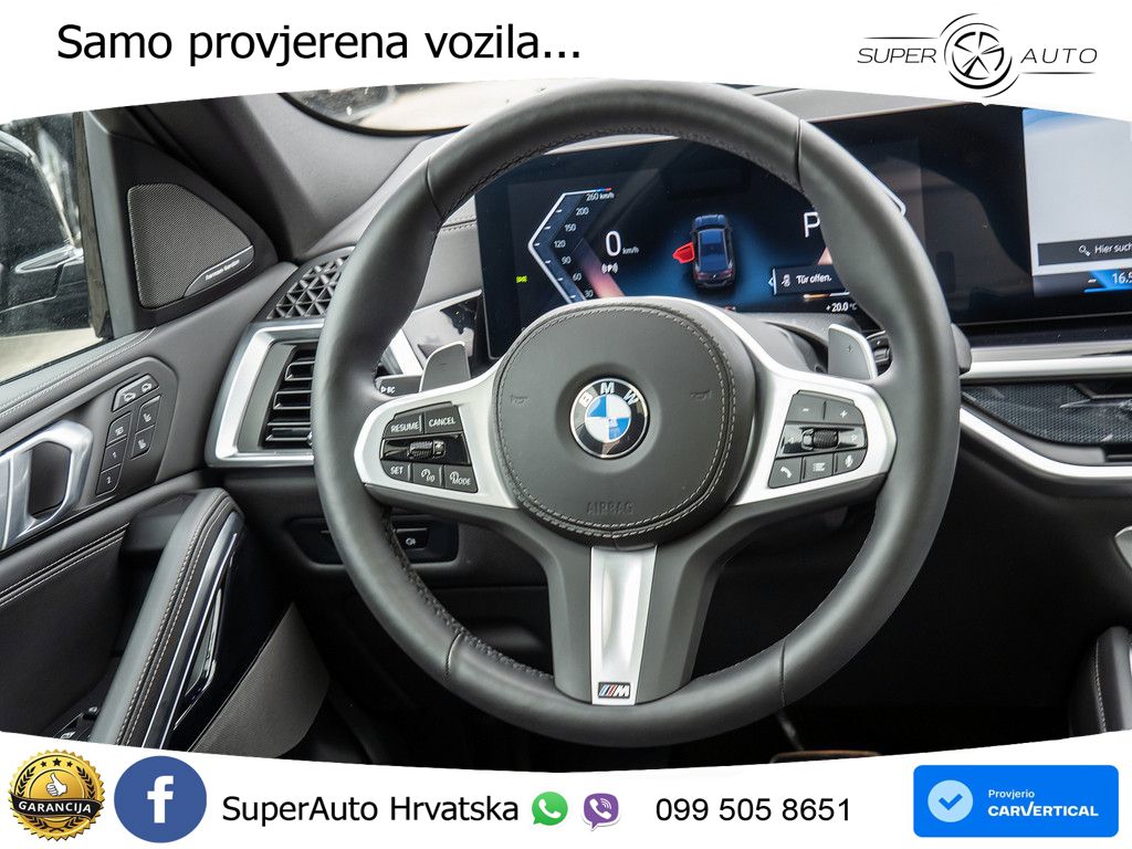 BMW X6 30d (298 KS) xDrive Steptronic M Sport LED+GR SJED+ACC