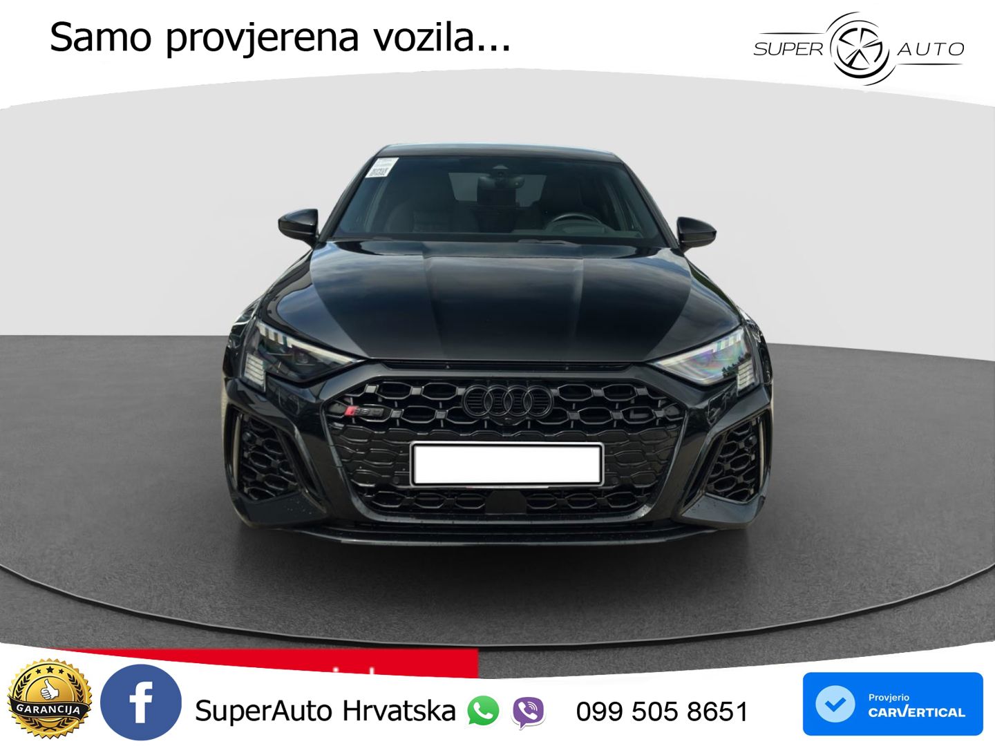 Audi RS3 Sedan 2.5 TFSI (400 KS) quattro S tronic LED+GR SJED+ACC
