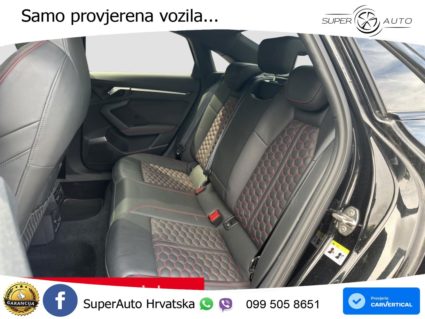 Audi RS3 Sedan 2.5 TFSI (400 KS) quattro S tronic LED+GR SJED+ACC