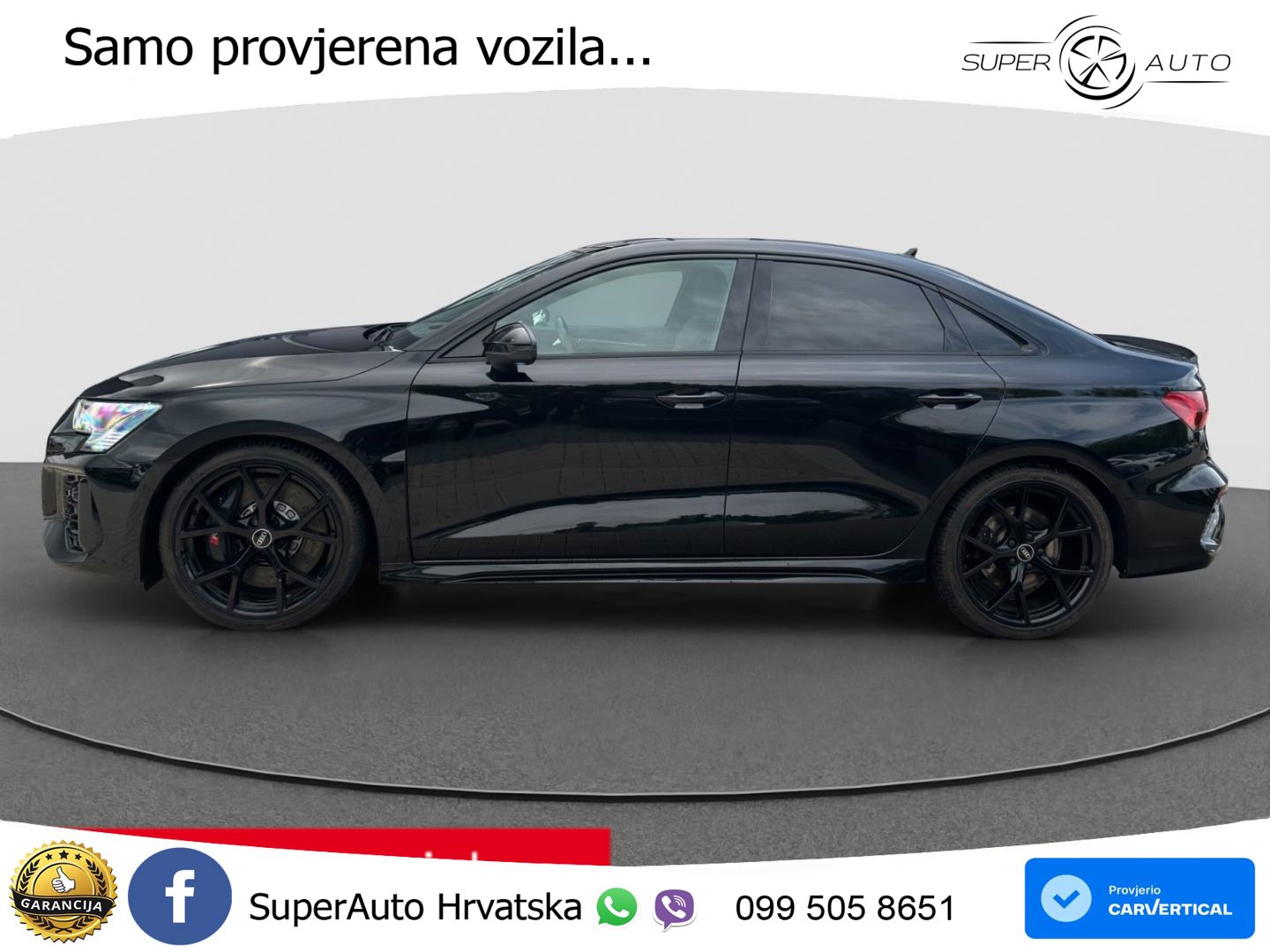 Audi RS3 Sedan 2.5 TFSI (400 KS) quattro S tronic LED+GR SJED+ACC