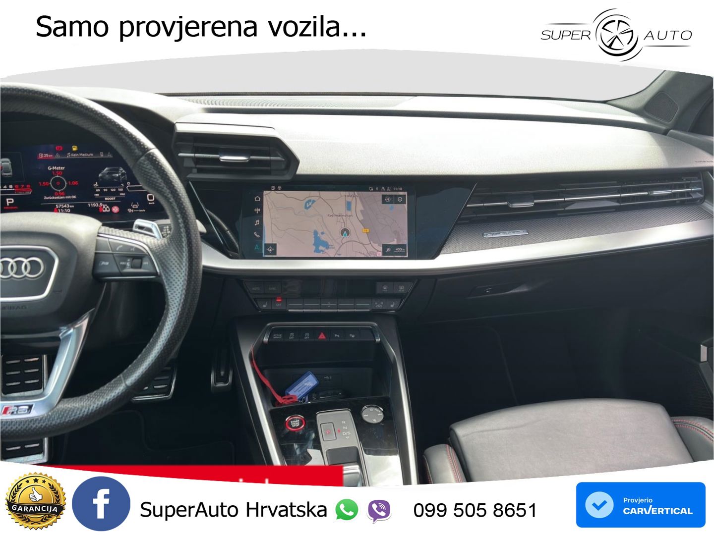 Audi RS3 Sedan 2.5 TFSI (400 KS) quattro S tronic LED+GR SJED+ACC